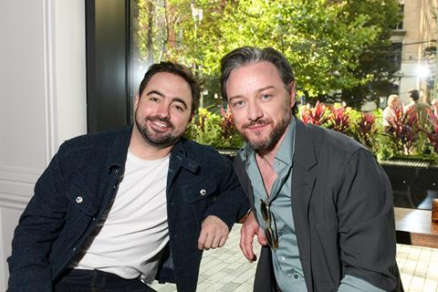 Danny Page and James James McAvoy